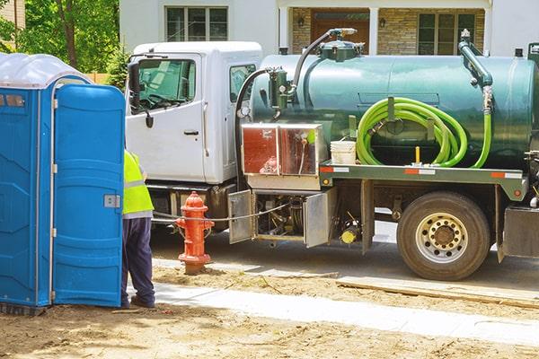 Washington Porta Potty Rental workers